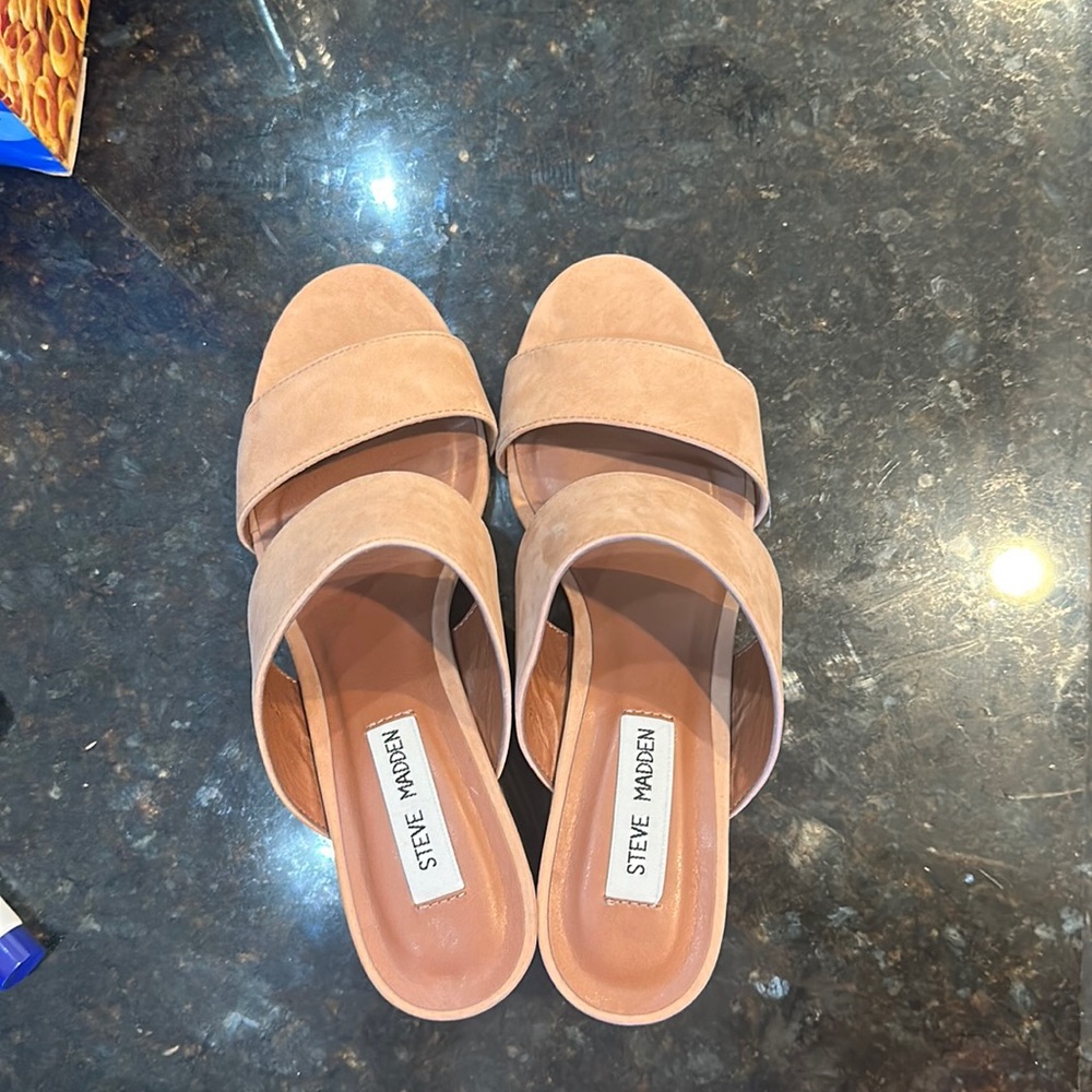 Brand new low heel sandals